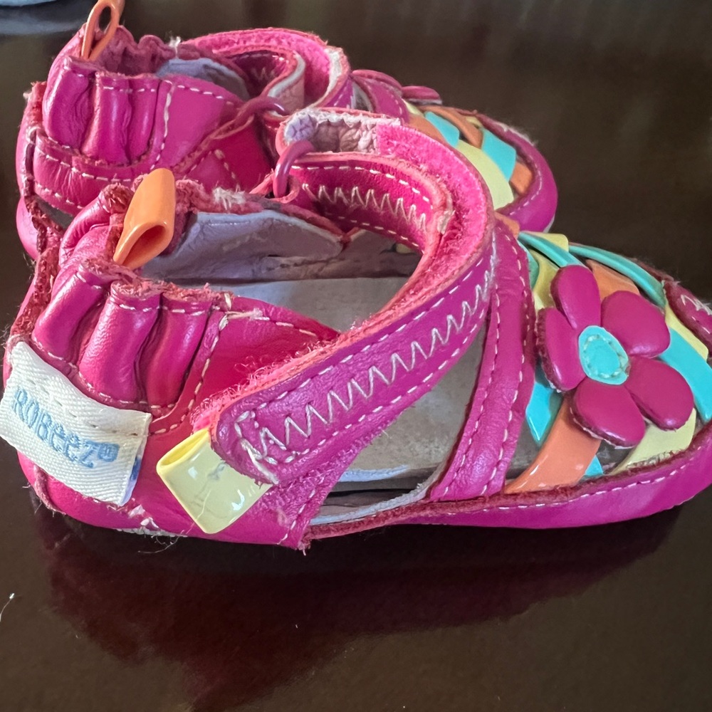 Robeez size 2 shoes. Hardly worn and in like new condition